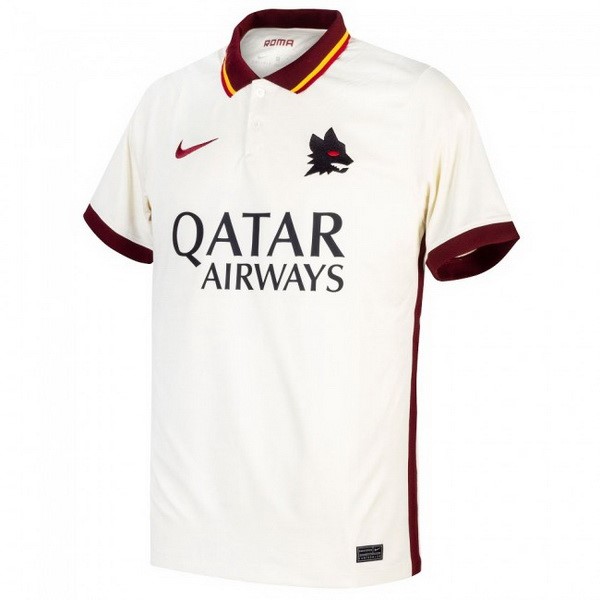 Camiseta As Roma 2ª 2020-2021 Blanco